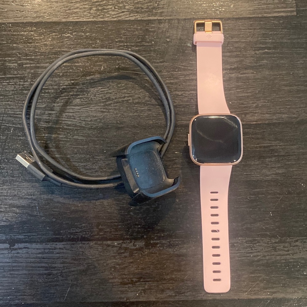 Fitbit Versa 2 Smart Watch Petal/Copper Rose Aluminum